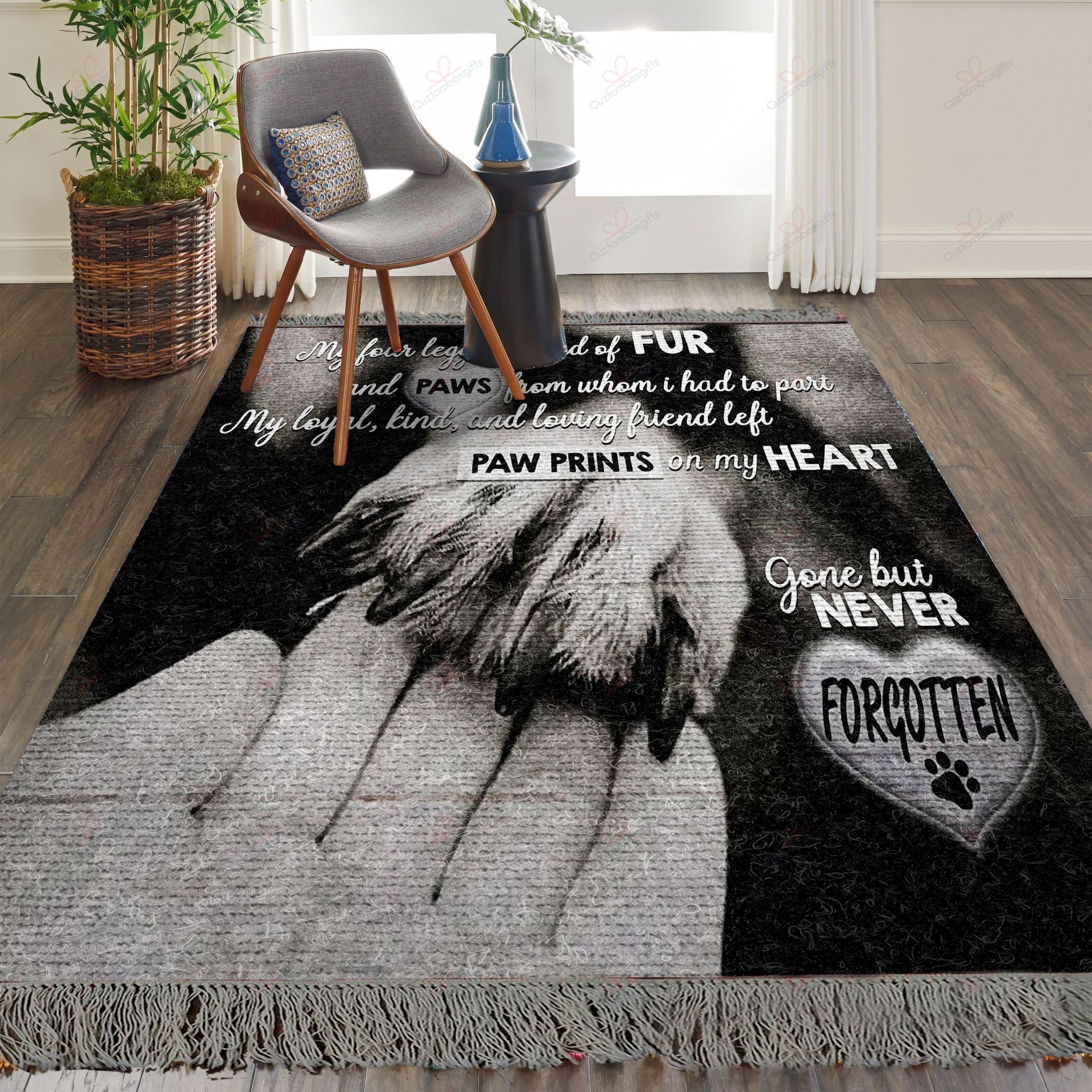 Dog Gone But Never Forgotten Rug Sport Decor Gift Floor Decor Living Room Carpet Rug Area Rug - c8d6719fa4af Dog Gone But Never Forgotten Rug Sport Decor Gift Floor Decor Living Room Carpet Rug Area Rug - c8d6719fa4af