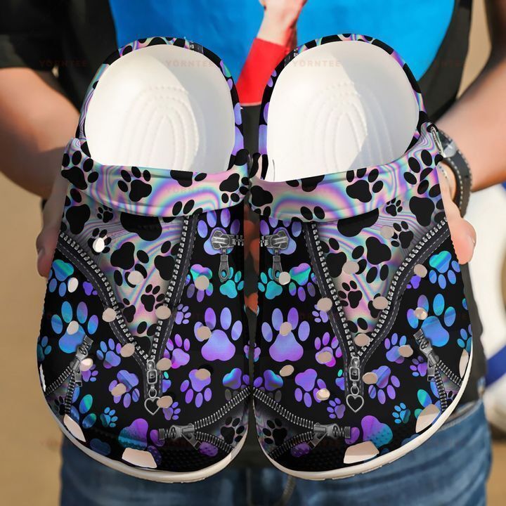 Dog Holo Paw 864 Crocs Clog Crocband Clog Comfortable Classic Clog Water Shoes For Mens And Womens Dog Holo Paw 864 Crocs Clog Crocband Clog Comfortable Classic Clog Water Shoes For Mens And Womens