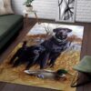 Dog Hunting Rug Sport Decor Gift Floor Decor Living Room Carpet Rug Area Rug - 066808c55e8f