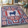 Dog King Rug Sport Decor Gift Floor Decor Living Room Carpet Rug Area Rug - 77d15b2cf3bd