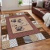 Dog Loving Rug Sport Decor Gift Floor Decor Living Room Carpet Rug Area Rug - 15fbd52aa985