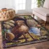 Dog Painting 2 Rug Sport Decor Gift Floor Decor Living Room Carpet Rug Area Rug - a13be75cc2ba