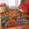 Dog Painting 4 Rug Sport Decor Gift Floor Decor Living Room Carpet Rug Area Rug - dfc5322f0713