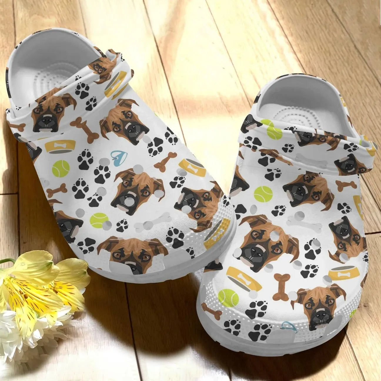 Dog Personalize Clog Custom Crocs Fashionstyle Comfortable For Women Men Kid Print 3D Boxer V2 N Dog Personalize Clog Custom Crocs Fashionstyle Comfortable For Women Men Kid Print 3D Boxer V2 N