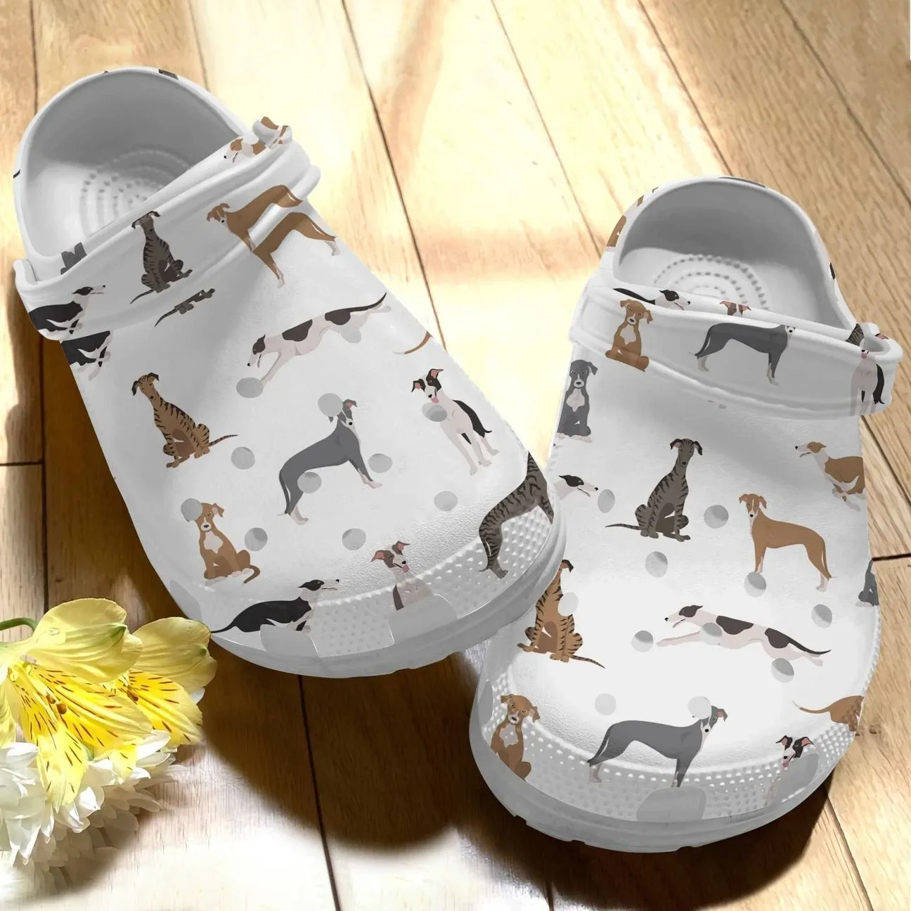 Dog Personalize Clog Custom Crocs Fashionstyle Comfortable For Women Men Kid Print 3D Greyhound V1 Dog Personalize Clog Custom Crocs Fashionstyle Comfortable For Women Men Kid Print 3D Greyhound V1