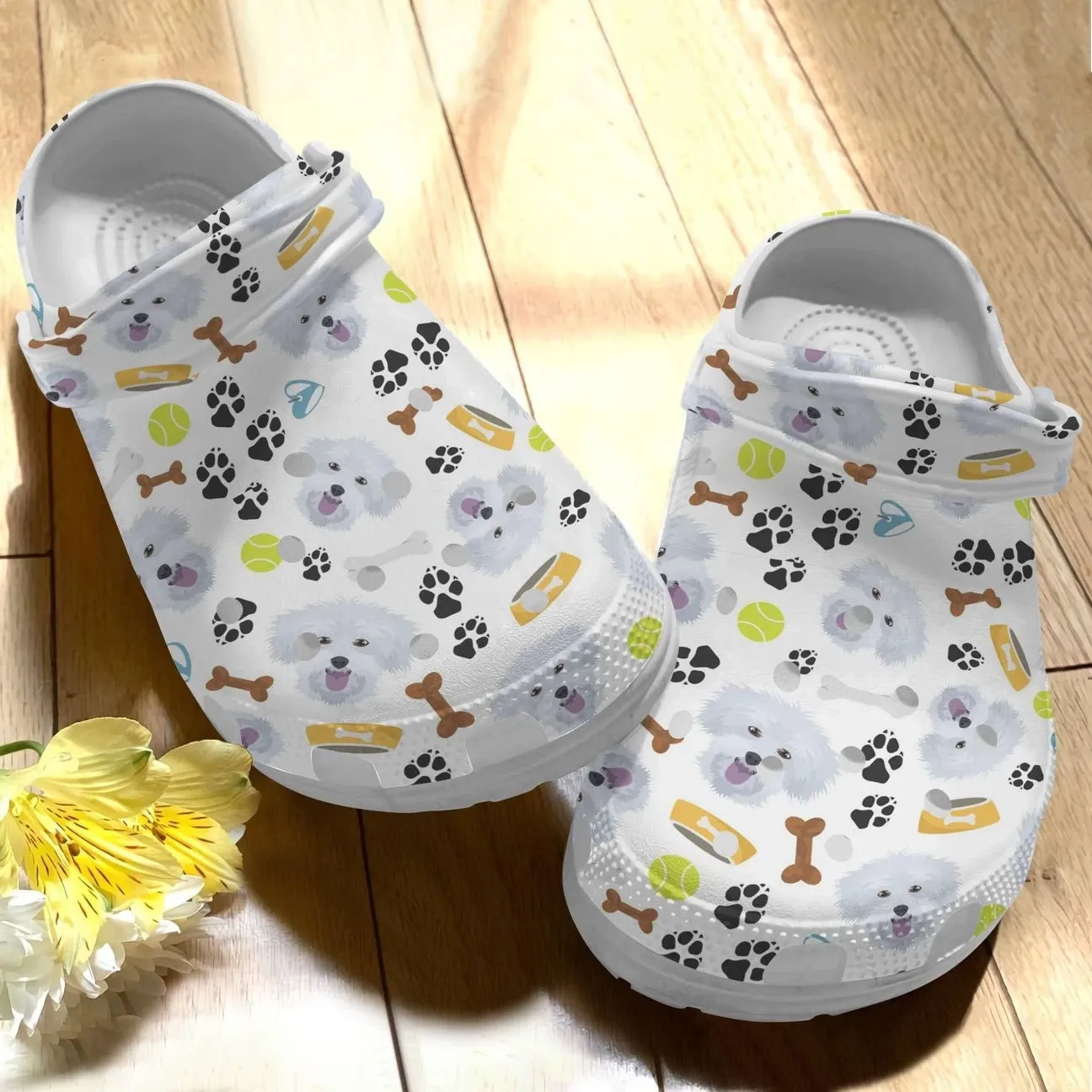 Dog Personalize Clog Custom Crocs Fashionstyle Comfortable For Women Men Kid Print 3D Maltese V1 Dog Personalize Clog Custom Crocs Fashionstyle Comfortable For Women Men Kid Print 3D Maltese V1