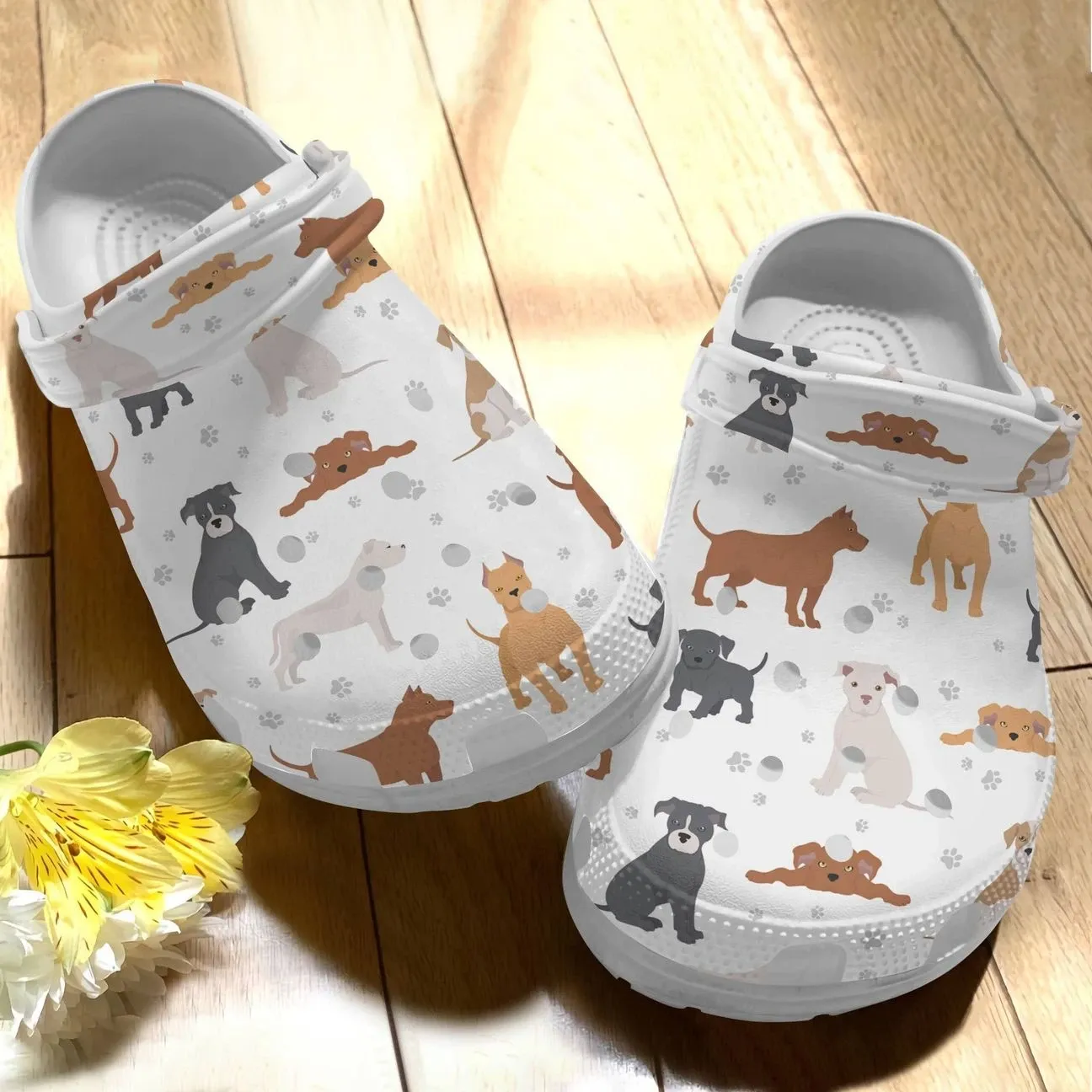 Dog Personalize Clog Custom Crocs Fashionstyle Comfortable For Women Men Kid Print 3D Pitbull V4 Dog Personalize Clog Custom Crocs Fashionstyle Comfortable For Women Men Kid Print 3D Pitbull V4