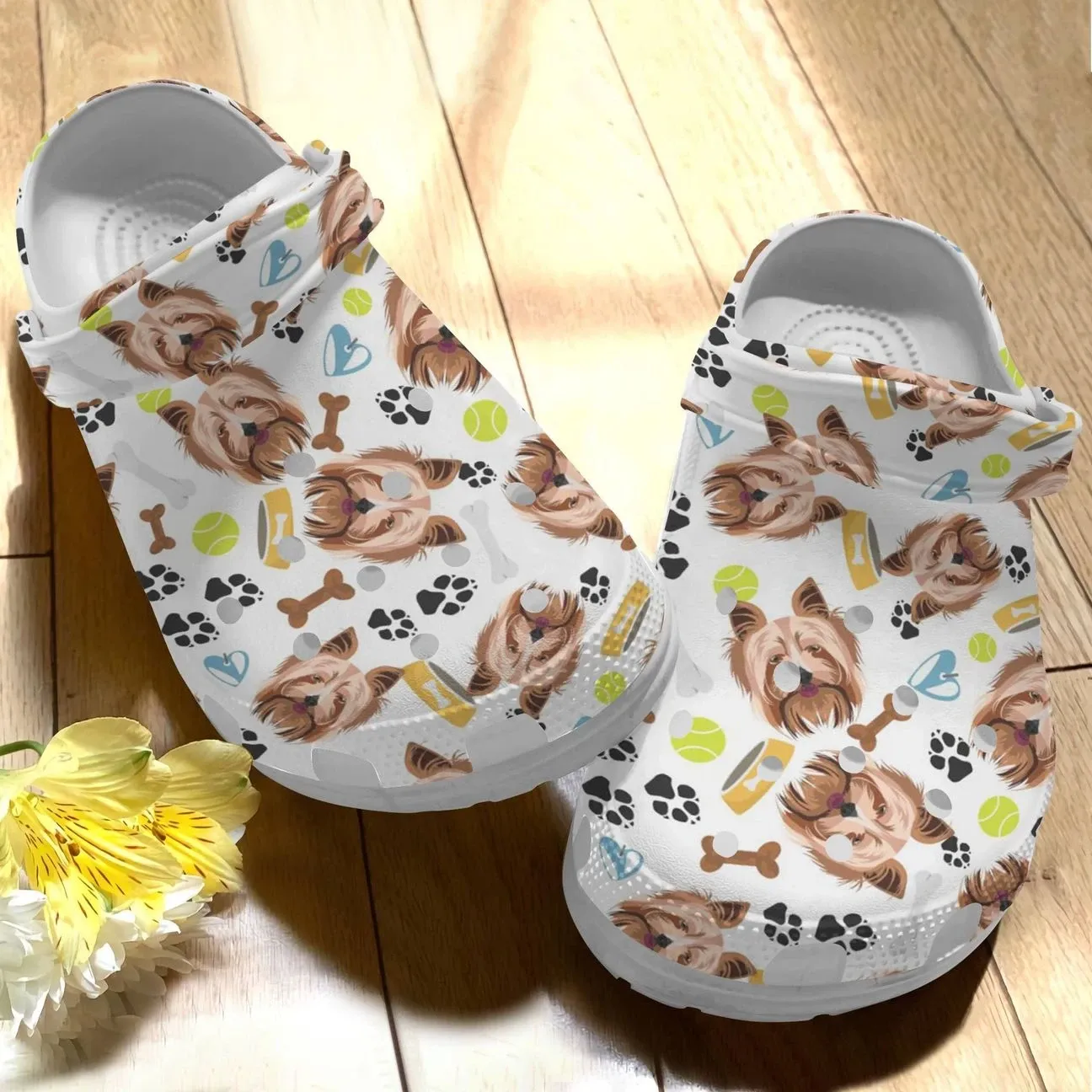 Dog Personalize Clog Custom Crocs Fashionstyle Comfortable For Women Men Kid Print 3D Yorkie V2 Dog Personalize Clog Custom Crocs Fashionstyle Comfortable For Women Men Kid Print 3D Yorkie V2