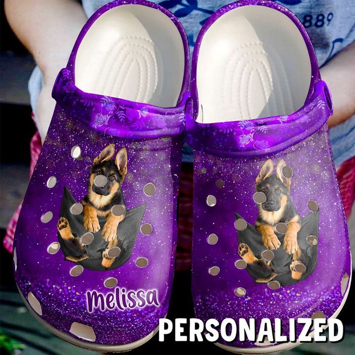 Dog Personalized Baby German Shepherd In Pocket Sku 847 Crocs Clog Shoes Dog Personalized Baby German Shepherd In Pocket Sku 847 Crocs Clog Shoes