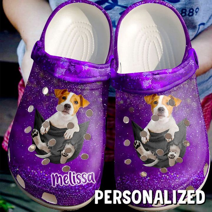 Dog Personalized Baby Jack Russell In Pocket Sku 849 Crocs Crocband Clog Comfortable For Mens Womens Classic Clog Water Shoes Dog Personalized Baby Jack Russell In Pocket Sku 849 Crocs Crocband Clog Comfortable For Mens Womens Classic Clog Water Shoes