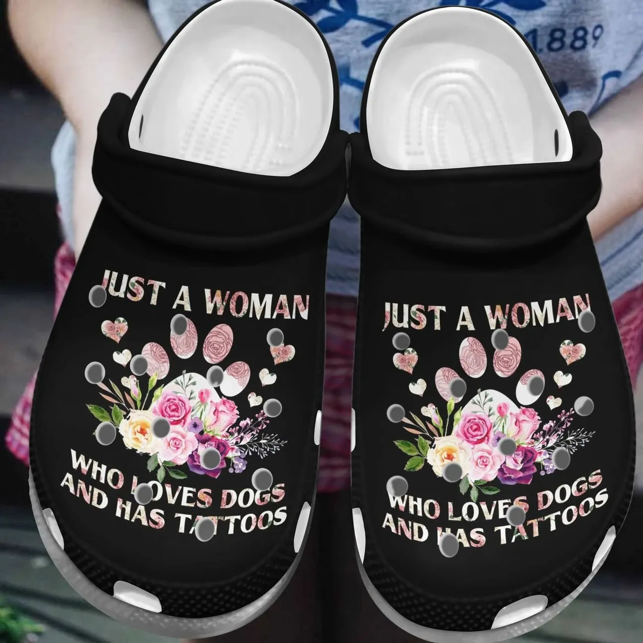 Dog Personalized Clog Custom Crocs Comfortablefashion Style Comfortable For Women Men Kid Print 3D Dogs And Tattoos Dog Personalized Clog Custom Crocs Comfortablefashion Style Comfortable For Women Men Kid Print 3D Dogs And Tattoos
