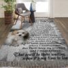 Dog Poodle Promise Kept Rug Sport Decor Gift Floor Decor Living Room Carpet Rug Area Rug - 4372bd8e75d4