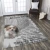 Dog Poodle Promise Kept Rug Sport Decor Gift Floor Decor Living Room Carpet Rug Area Rug - 87ddfa6c6b71