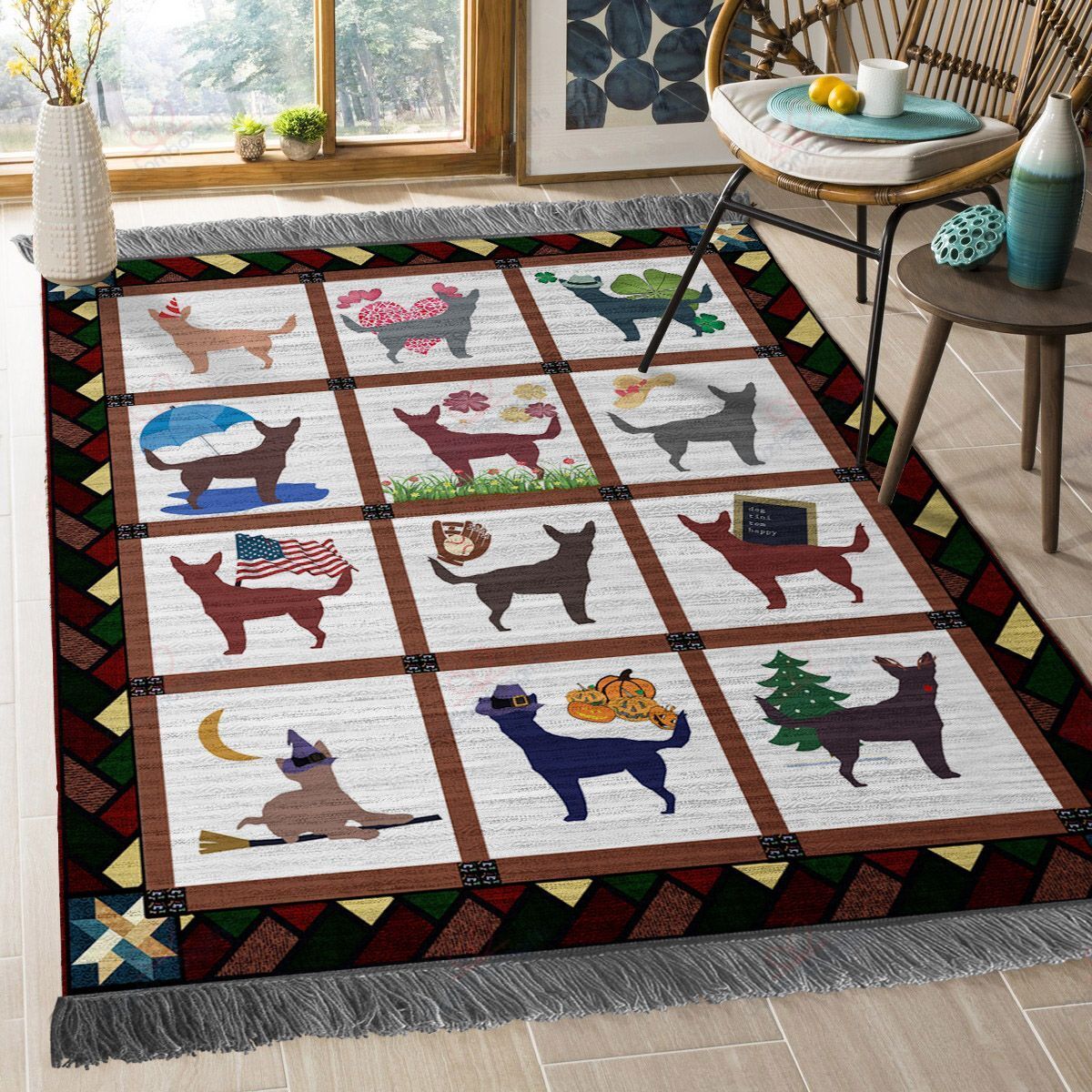 Dogs 02 Rug Sport Decor Gift Floor Decor Living Room Carpet Rug Area Rug - 466555a3f1c8 Dogs 02 Rug Sport Decor Gift Floor Decor Living Room Carpet Rug Area Rug - 466555a3f1c8