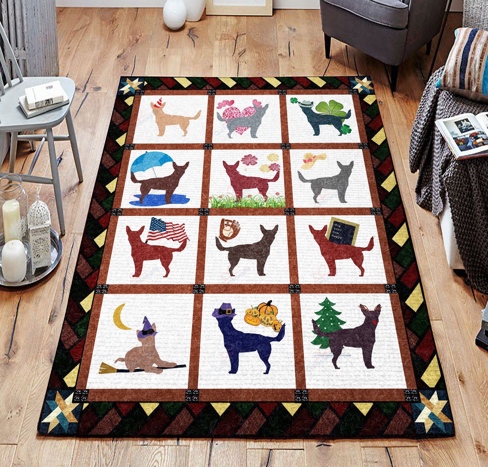 Dogs 02 Rug Sport Decor Gift Floor Decor Living Room Carpet Rug Area Rug - d2e94ee1956a Dogs 02 Rug Sport Decor Gift Floor Decor Living Room Carpet Rug Area Rug - d2e94ee1956a
