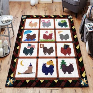 Dogs 03 Rug Sport Decor Gift Floor Decor Living Room Carpet Rug Area Rug - 40fd560fb8da