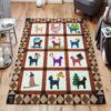 Dogs 06 Rug Sport Decor Gift Floor Decor Living Room Carpet Rug Area Rug - cacb3950eafe