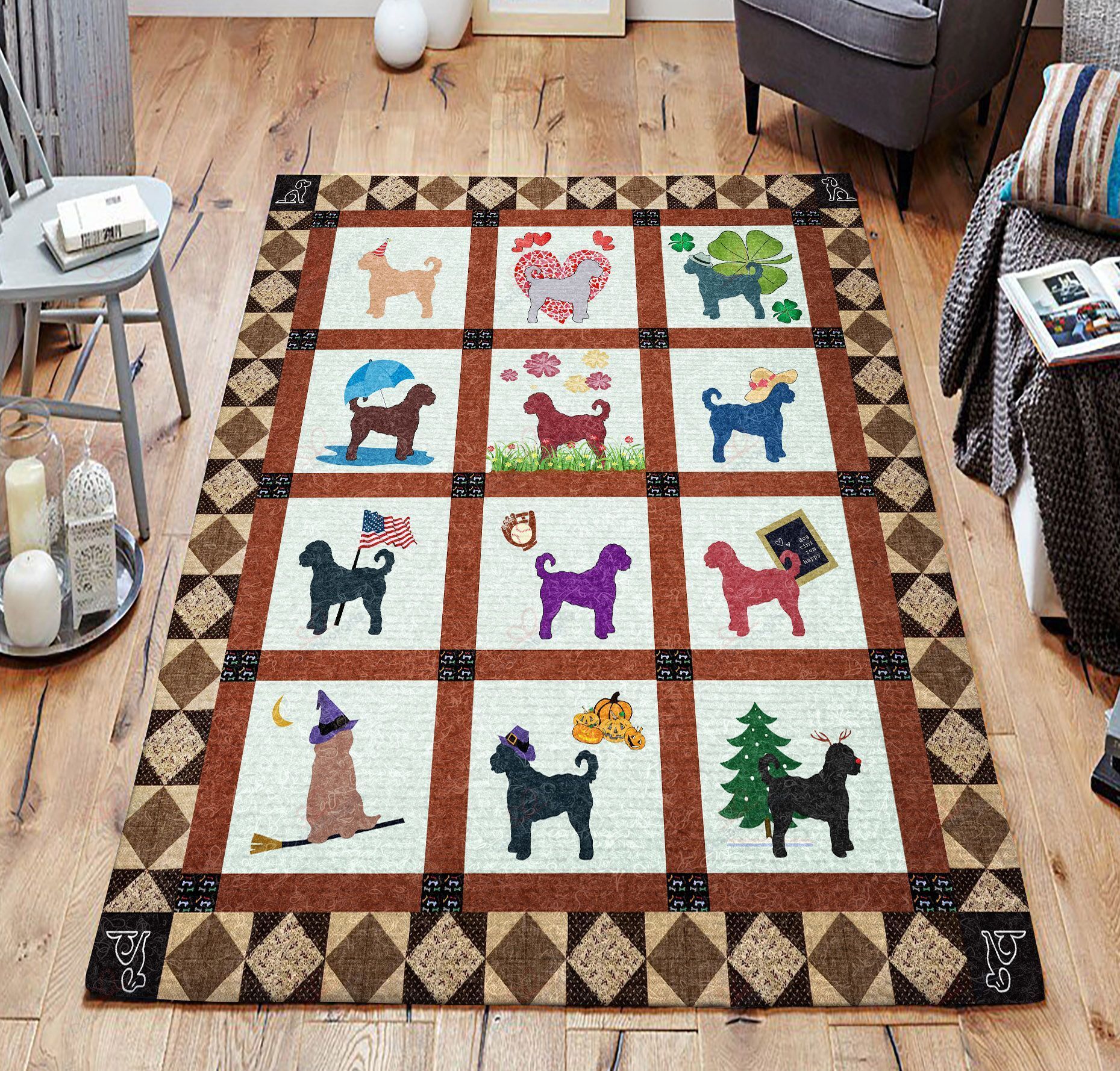 Dogs 06 Rug Sport Decor Gift Floor Decor Living Room Carpet Rug Area Rug - cacb3950eafe Dogs 06 Rug Sport Decor Gift Floor Decor Living Room Carpet Rug Area Rug - cacb3950eafe