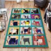 Dogs And Jobs Rug Sport Decor Gift Floor Decor Living Room Carpet Rug Area Rug - c7e8b10decaf