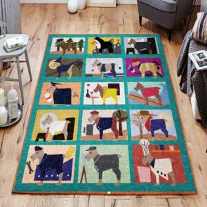 Dogs And Jobs Rug Sport Decor Gift Floor Decor Living Room Carpet Rug Area Rug - c7e8b10decaf
