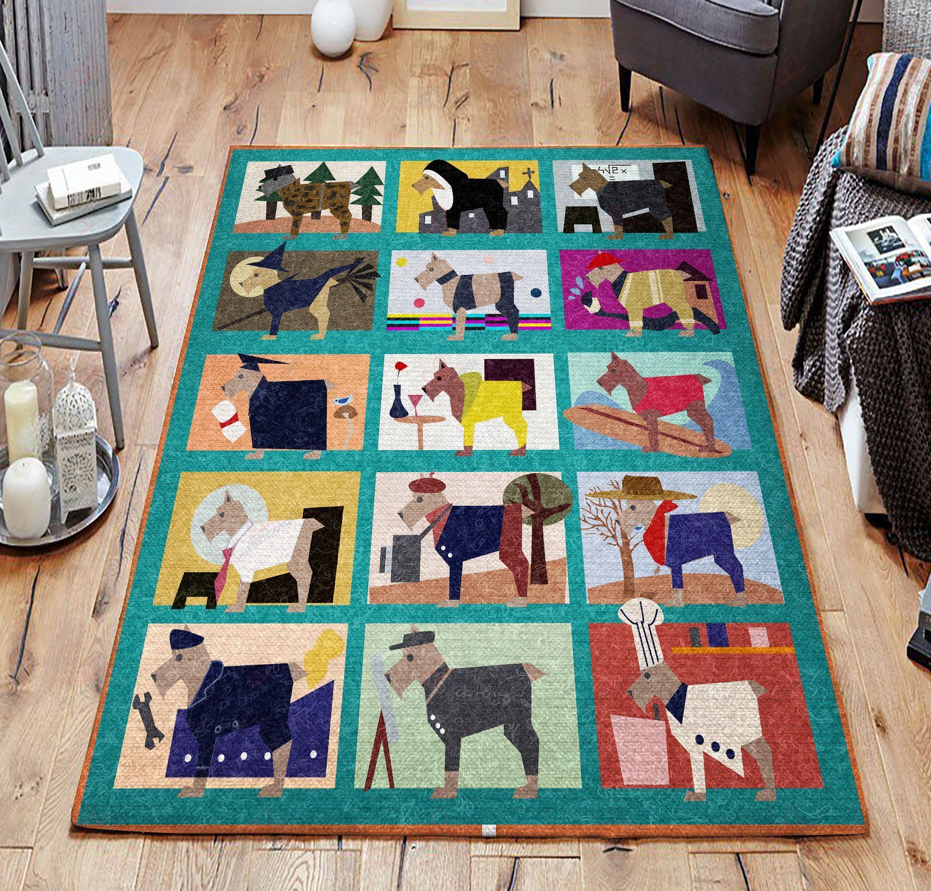 Dogs And Jobs Rug Sport Decor Gift Floor Decor Living Room Carpet Rug Area Rug - c7e8b10decaf Dogs And Jobs Rug Sport Decor Gift Floor Decor Living Room Carpet Rug Area Rug - c7e8b10decaf