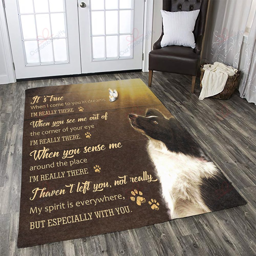 Dogs Border Collie Its True I Am Really There Rug Sport Decor Gift Floor Decor Living Room Carpet Rug Area Rug - f57eb7380b14 Dogs Border Collie Its True I Am Really There Rug Sport Decor Gift Floor Decor Living Room Carpet Rug Area Rug - f57eb7380b14