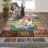 Dogs Bulldog Is The Great Pet Warrior Rug Sport Decor Gift Floor Decor Living Room Carpet Rug Area Rug - b66cb22f1d8b