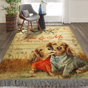 Dogs Cocker You And Me Rug Sport Decor Gift Floor Decor Living Room Carpet Rug Area Rug - 8d16b1074d6d