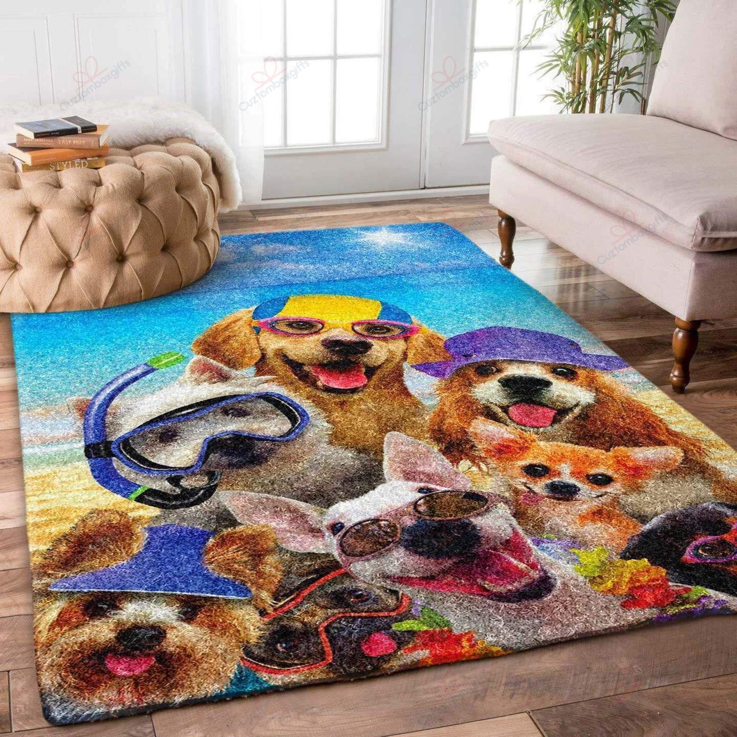 Dogs In The Beach Rug Sport Decor Gift Floor Decor Living Room Carpet Rug Area Rug - c4c5d79eb026 Dogs In The Beach Rug Sport Decor Gift Floor Decor Living Room Carpet Rug Area Rug - c4c5d79eb026