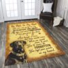 Dogs Labrador Retriever Paw Prints On My Heart Rug Sport Decor Gift Floor Decor Living Room Carpet Rug Area Rug - 8011f87b3e5f