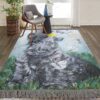 Dogs Little Boy I Miss You Rug Sport Decor Gift Floor Decor Living Room Carpet Rug Area Rug - b57777877813