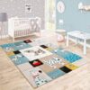 Dogs Pattern Rug Sport Decor Gift Floor Decor Living Room Carpet Rug Area Rug - b621e9af82ff