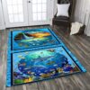 Dolphin Beach Rug Sport Decor Gift Floor Decor Living Room Carpet Rug Area Rug - 34d18c7acf4e