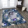 Dolphin Butterfly Flower Rug Sport Decor Gift Floor Decor Living Room Carpet Rug Area Rug - 12d950281a99
