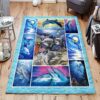 Dolphin Couple Rug Sport Decor Gift Floor Decor Living Room Carpet Rug Area Rug - 88c79a4aeaca