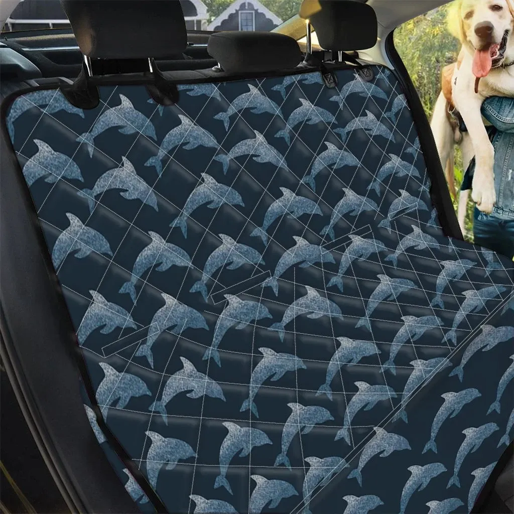 Dolphin Dot Pattern Pattern Print Car Back Seat Cover Dog Car Seat Covers - 890fe95cb33a Dolphin Dot Pattern Pattern Print Car Back Seat Cover Dog Car Seat Covers - 890fe95cb33a