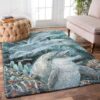 Dolphin Fish Rug Sport Decor Gift Floor Decor Living Room Carpet Rug Area Rug - b1a922cea86b