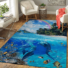 Dolphin Rug Sport Decor Gift Floor Decor Living Room Carpet Rug Area Rug - 44416b95d0c5