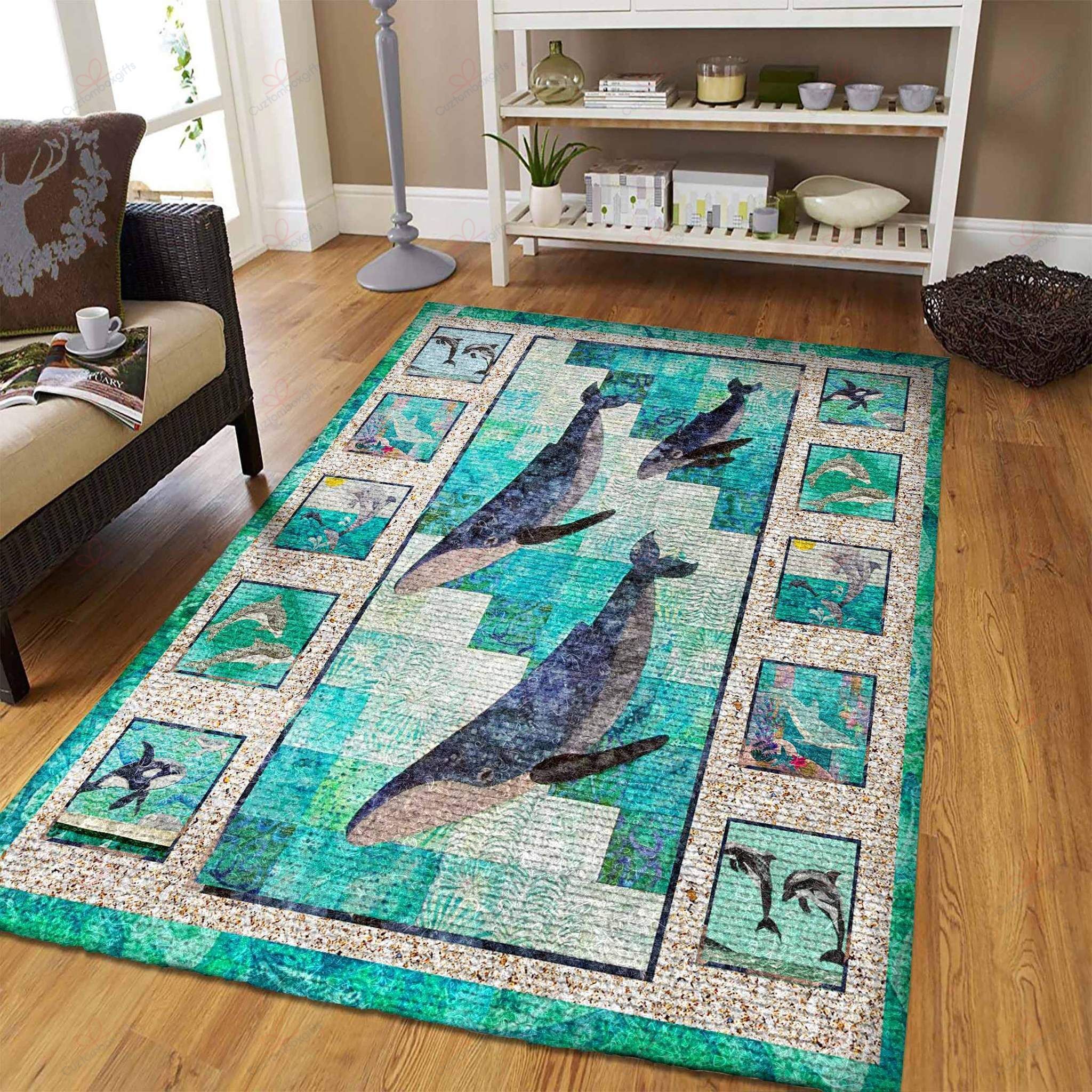 Dolphin Painting 1 Rug Sport Decor Gift Floor Decor Living Room Carpet Rug Area Rug - ed9b1b5c8030 Dolphin Painting 1 Rug Sport Decor Gift Floor Decor Living Room Carpet Rug Area Rug - ed9b1b5c8030