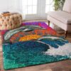 Dolphin Painting 3 Rug Sport Decor Gift Floor Decor Living Room Carpet Rug Area Rug - 14e9ccfdd453