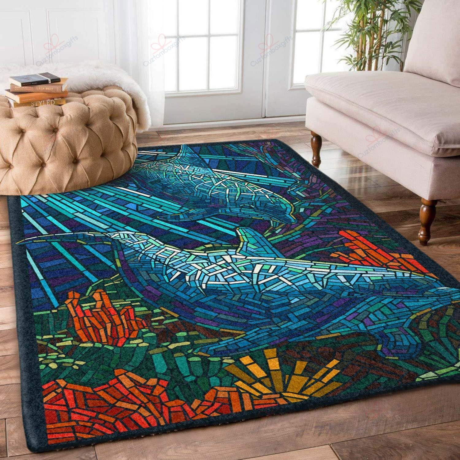Dolphin Painting Rug Sport Decor Gift Floor Decor Living Room Carpet Rug Area Rug - a932c1496ecc Dolphin Painting Rug Sport Decor Gift Floor Decor Living Room Carpet Rug Area Rug - a932c1496ecc