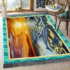 Dolphins In Sunset Rug Sport Decor Gift Floor Decor Living Room Carpet Rug Area Rug - 940695d7c87f