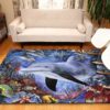 Dolphins Under The Ocean Rug Sport Decor Gift Floor Decor Living Room Carpet Rug Area Rug - 2064730a2c6c
