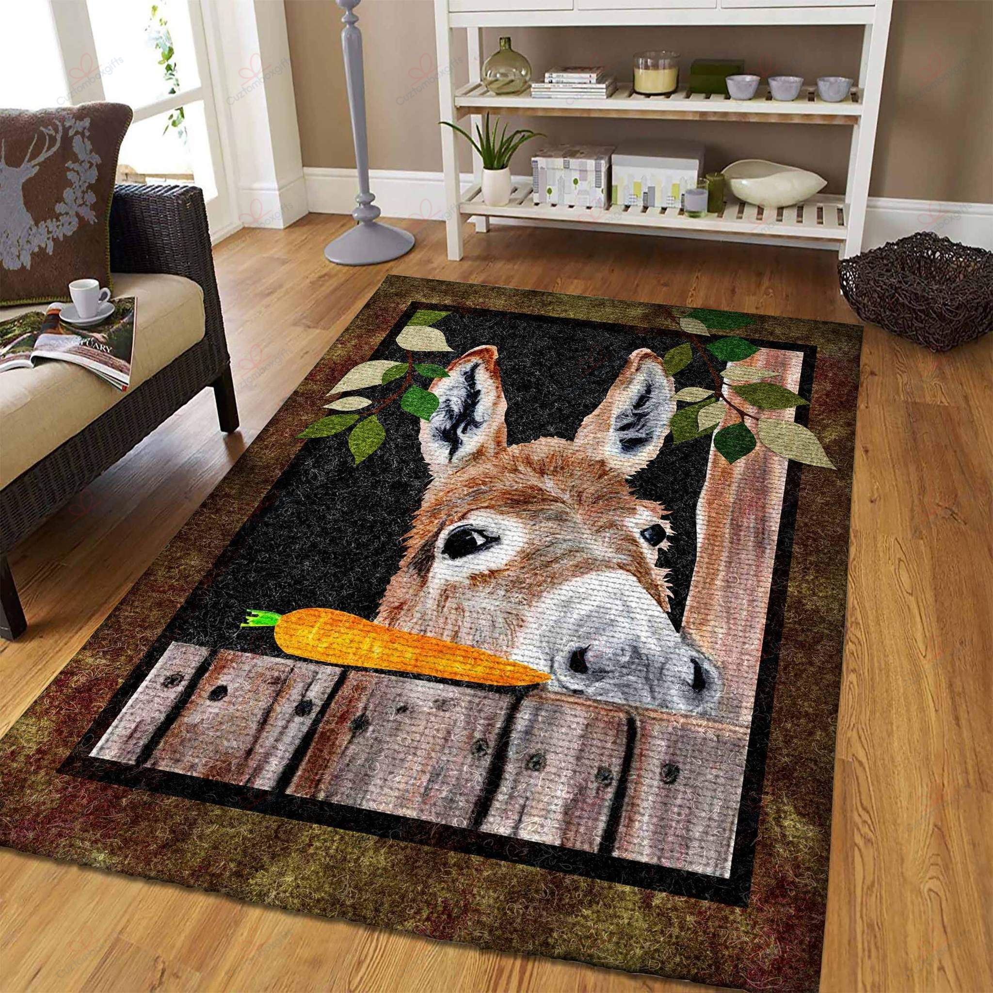 Donkey And Birds Rug Sport Decor Gift Floor Decor Living Room Carpet Rug Area Rug - c6167243211c Donkey And Birds Rug Sport Decor Gift Floor Decor Living Room Carpet Rug Area Rug - c6167243211c