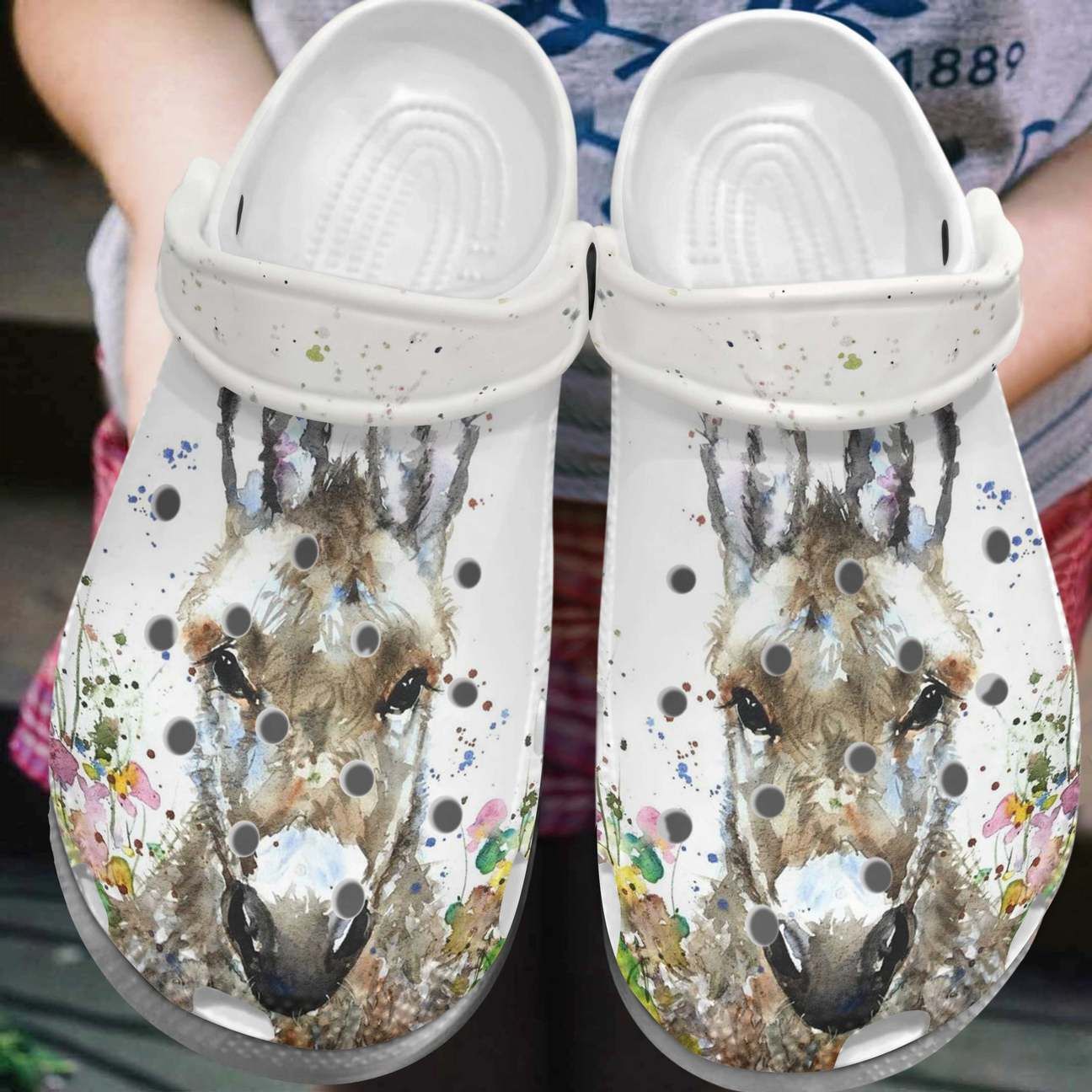 Donkey Personalized Clog Custom Crocs Comfortablefashion Style Comfortable For Women Men Kid Print 3D Donkey V1 Donkey Personalized Clog Custom Crocs Comfortablefashion Style Comfortable For Women Men Kid Print 3D Donkey V1
