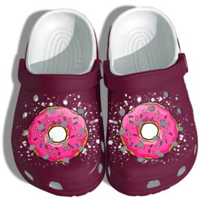 Donut Cake Cute Funny Shoes Crocs Clog – Doughnuts  Shoes Gifts For Women Girls Love Pancake