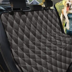 Dot Geometric Triangle Pattern Print Car Back Seat Cover Dog Car Seat Covers - 99ce17a53c89