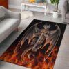 Dragon And Fire Rug Sport Decor Gift Floor Decor Living Room Carpet Rug Area Rug - c7360f36f2bd