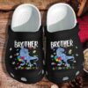 Dragon Autism Awareness Shoes Crocs Clog Gift For Boy Girl – Puzzle Clog Birthday Gift For Brother Sister