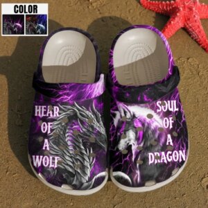 Dragon Personalize Clog Custom Crocs Fashionstyle Comfortable For Women Men Kid Print 3D Immortal Song